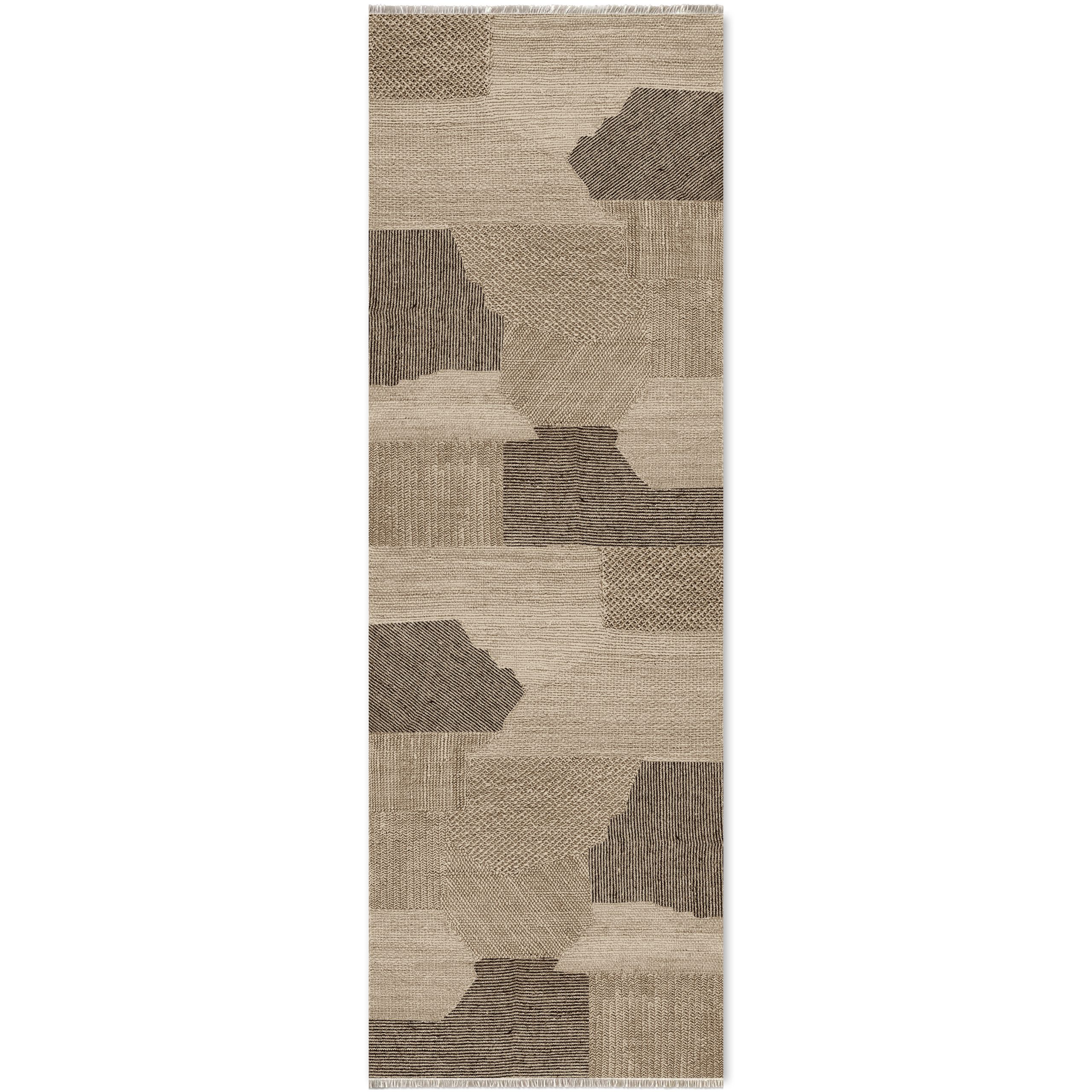 Netline Home Mink Brown Modern Machine Washable Chenille Rug Design 61-01 - Gallery Image 5 - Netline Home