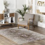 Kaymaz pamuk taban şönil halı kilim 2239-02 Yeşil - Görsel 8