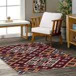Kaymaz pamuk taban şönil halı kilim 444-01 - Görsel 5