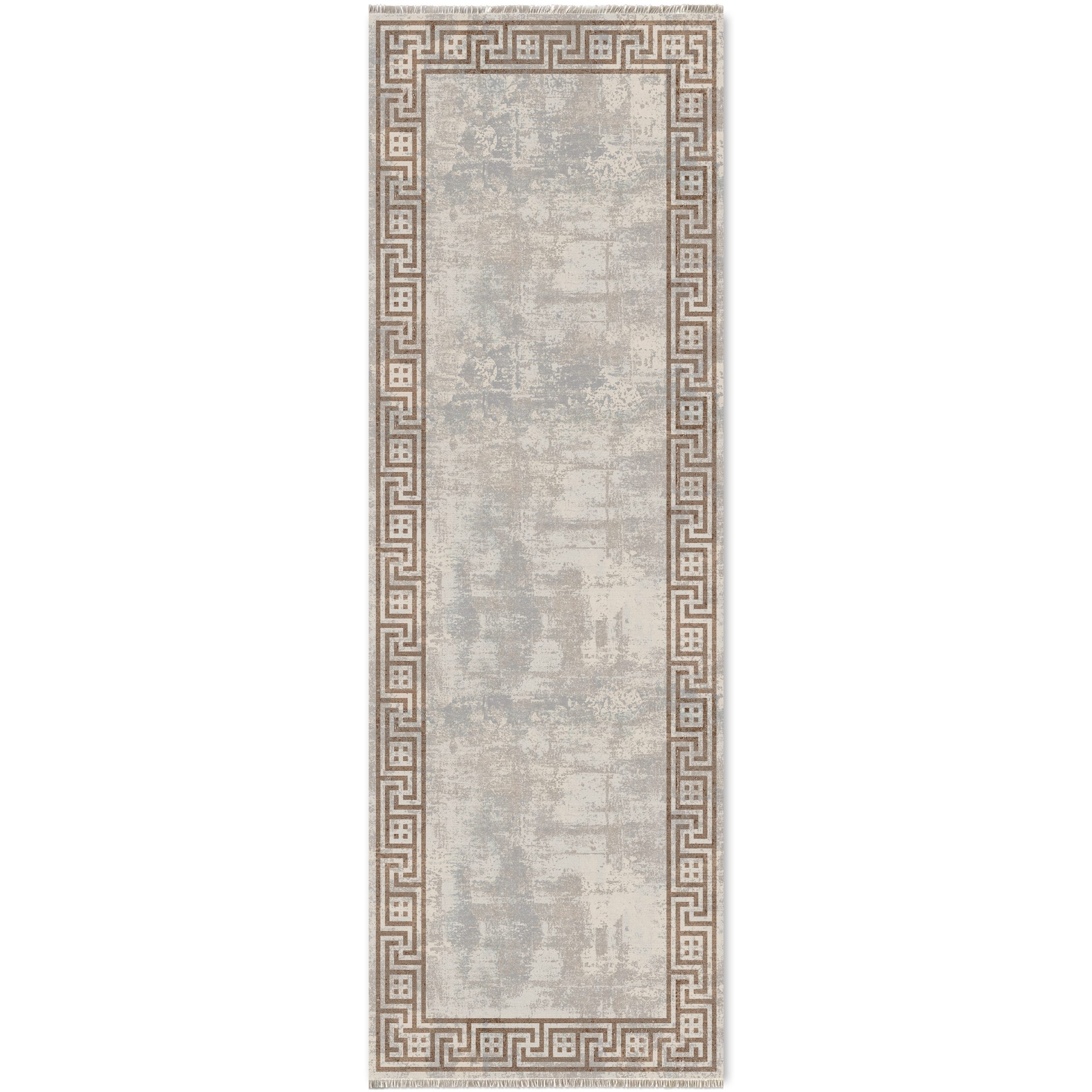 Netline Home Mink Brown Modern Machine Washable Chenille Rug Design 527-01 - Gallery Image 6 - Netline Home