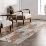 Çift taraflı şönil halı kilim t03 - Özel Ölçü - Görsel 9