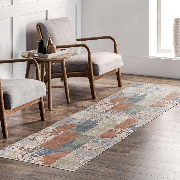 Çift taraflı şönil halı kilim t03 - Özel Ölçü - Görsel 9