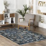 Çift taraflı şönil halı kilim t07 - Görsel 7