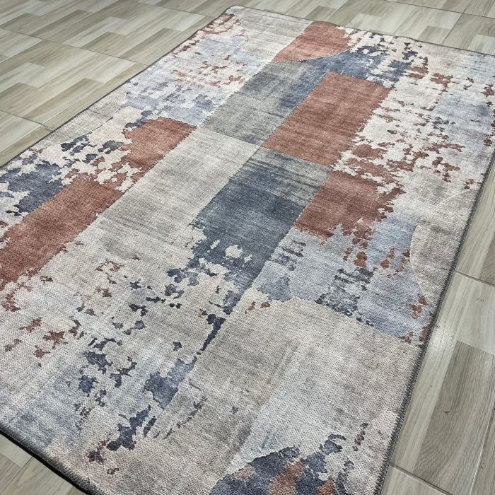 Çift taraflı şönil halı kilim t03 - Özel Ölçü - Görsel 5