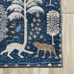 Çift taraflı şönil halı kilim t07 - Görsel 2