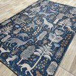 Çift taraflı şönil halı kilim t07 - Görsel 5
