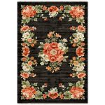 Kaymaz pamuk taban şönil halı kilim 605-01