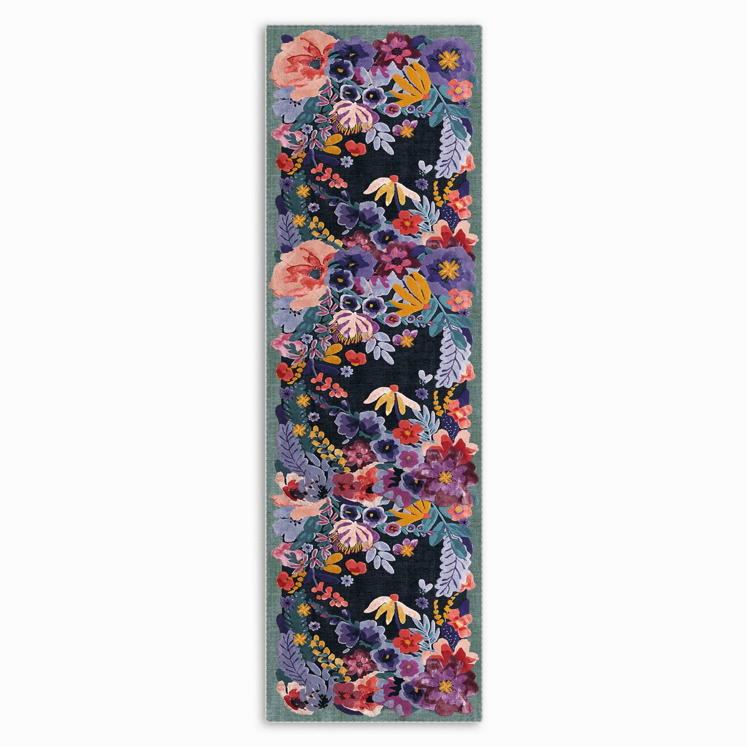 Netline Home Multicolour Modern Kilim Machine Washable Chenille Rug Design Made-to-Order Item 20257 - Gallery Image 4 - Netline Home