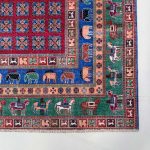 Kaymaz pamuk taban şönil halı kilim 3023-01 - Görsel 3