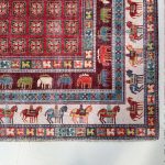 Kaymaz pamuk taban şönil halı kilim 3023-03 - Görsel 3