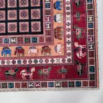 Kaymaz pamuk taban şönil halı kilim 3023-04 - Görsel 3