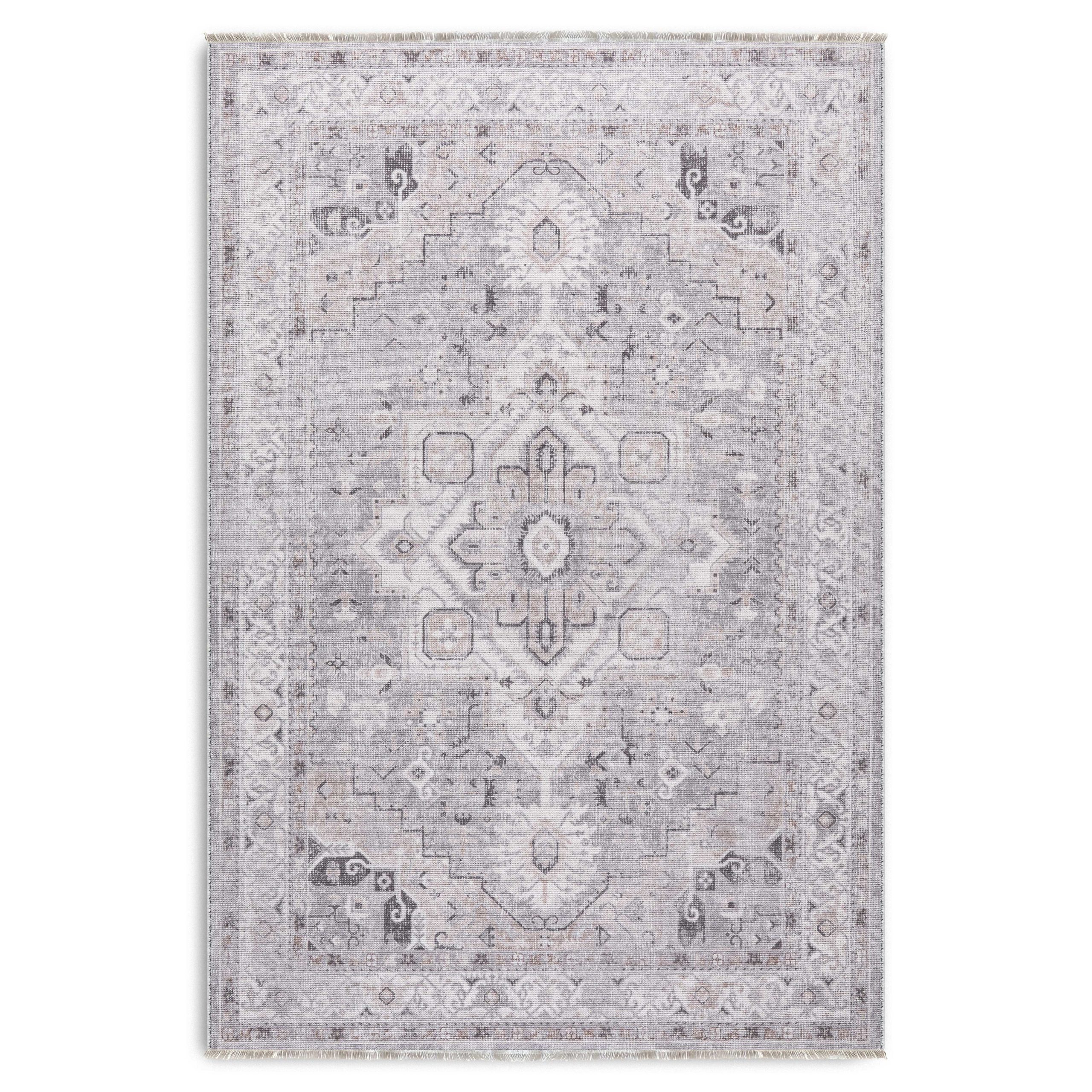 K3001-1 Kaymaz pamuk taban şönil halı kilim 3001-01 - Görsel 1