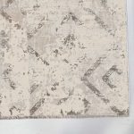 Eskitme Bej Gri Şönil Halı Kilim Yolluk Kaymaz Yıkanabilir Oturma Odası Mutfak Koridor Antre 324 - Görsel 3