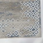 Tasarım Şönil Halı Kilim Yolluk Kaymaz Kendinden Saçaklı Yıkanabilir Mavi Mutfak Salon Koridor 2206 - Görsel 3