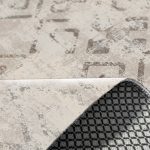 Eskitme Bej Gri Şönil Halı Kilim Yolluk Kaymaz Yıkanabilir Oturma Odası Mutfak Koridor Antre 324 - Görsel 4