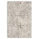 Eskitme Bej Gri Şönil Halı Kilim Yolluk Kaymaz Yıkanabilir Oturma Odası Mutfak Koridor Antre 324