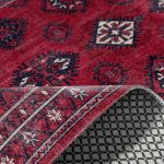 Bordo Vişne Eskitme Şönil Halı Kilim Yolluk Kaymaz Yıkanabilir Salon Mutfak Koridor 3040 - Görsel 5
