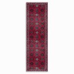 Bordo Vişne Eskitme Şönil Halı Kilim Yolluk Kaymaz Yıkanabilir Salon Mutfak Koridor 3040 - Görsel 7