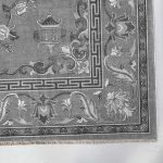Antrasit Gri Retro Vintage Şönil Halı Kilim Yolluk Kaymaz Yıkanabilir Salon Mutfak Koridor 3044-04 - Görsel 2