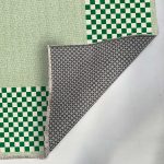 Modern Tasarım Yeşil Şönil Halı Kilim Yolluk Kaymaz Yıkanabilir Mutfak Koridor Salon 3047-01 - Görsel 4