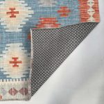 Mavi Anadolu Tasarım Şönil Halı Kilim Yolluk Kaymaz Yıkanabilir Salon Mutfak Koridor 3050 - Görsel 4